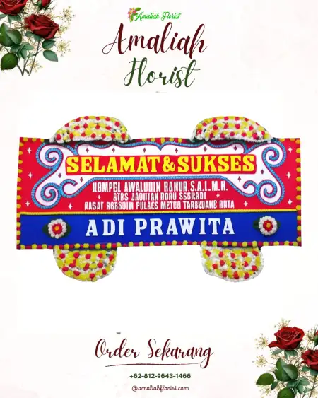 Papan Bunga Ucapan Selamat Ardimulyo